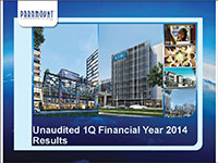Q1 Financial Year 2014 Results