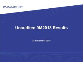 Q3 Financial Year 2018 Results