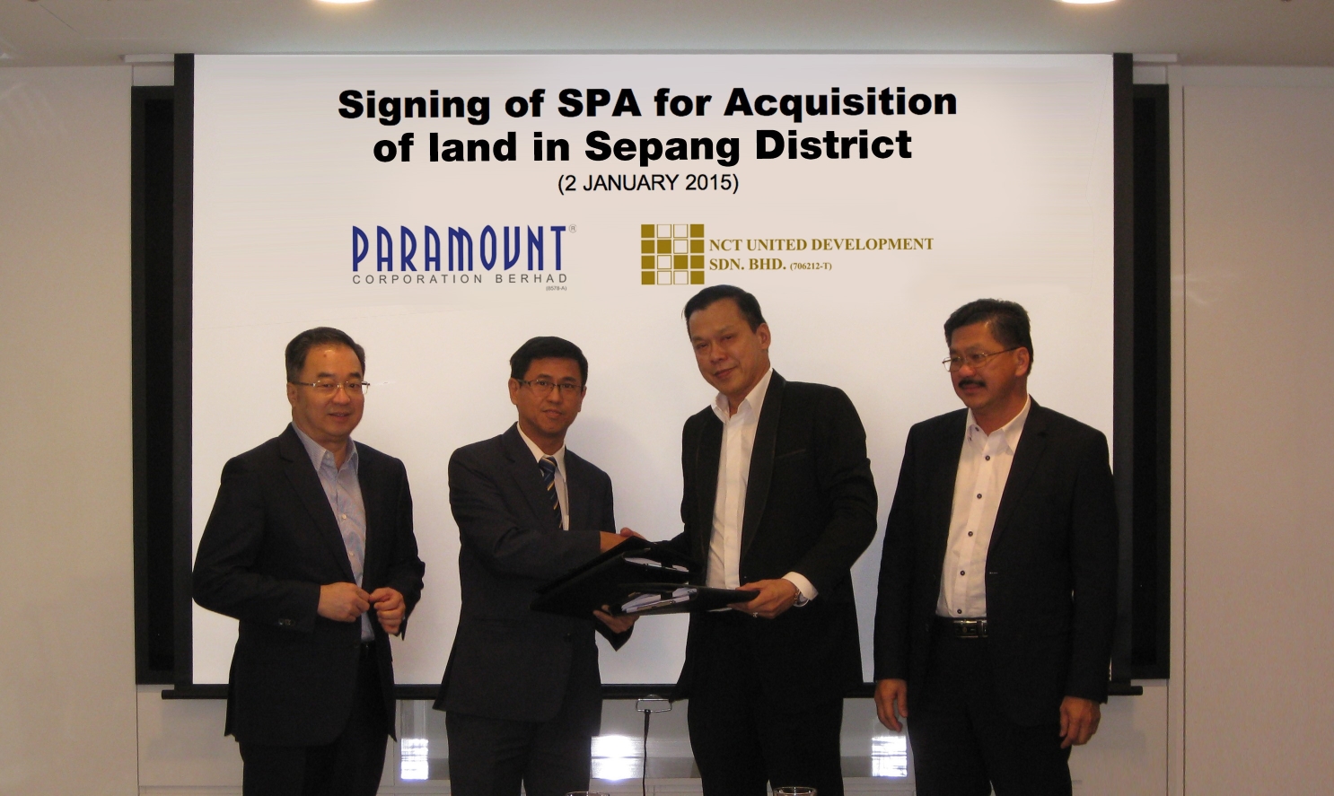 Paramount and NCT ink land deal for 237 acres in Sepang ...
