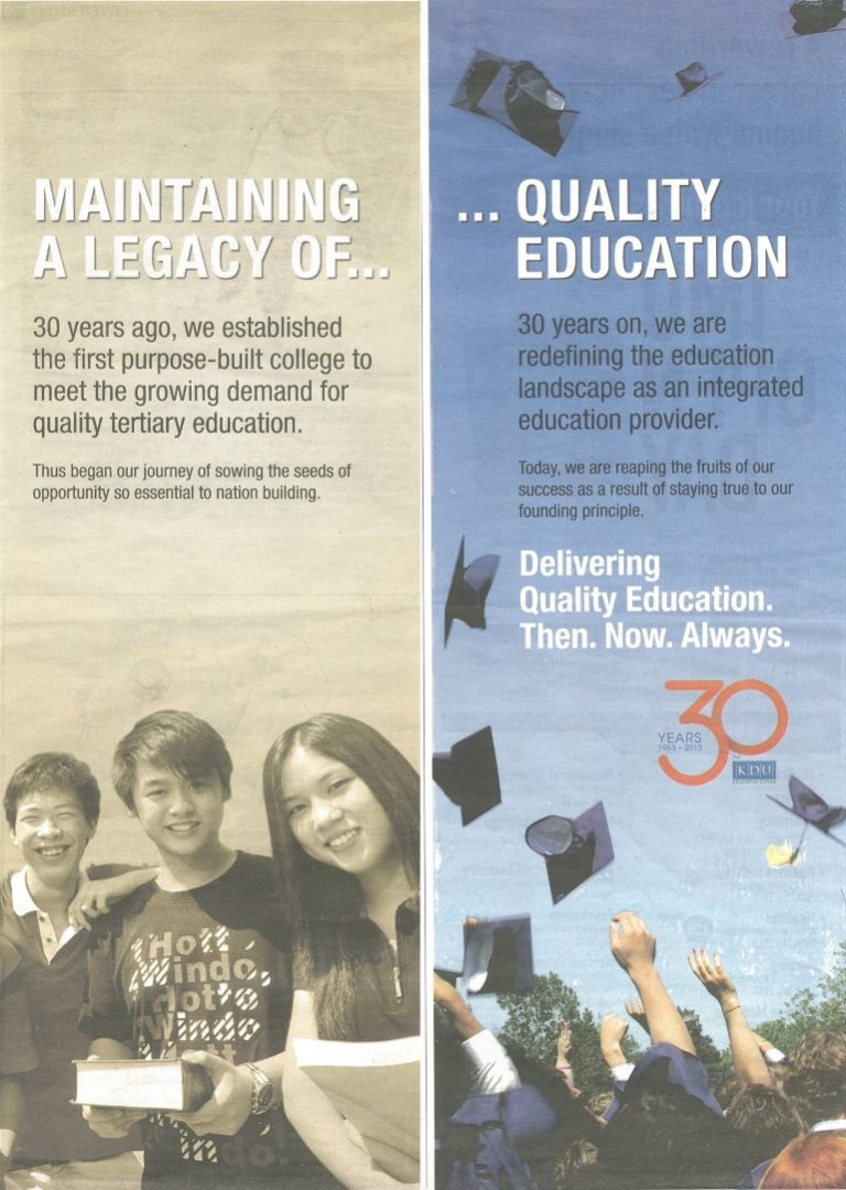 Celebrating 30 yrs in education | Paramount Corporation Berhad