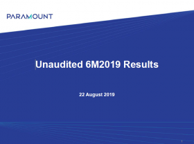Q2 Financial Year 2019 Results