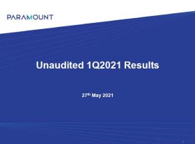 Q1 Financial Year 2021 Results
