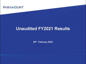 Q4 Financial Year 2021 Results