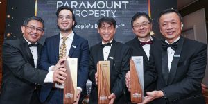 Paramount senior management team proud of the win