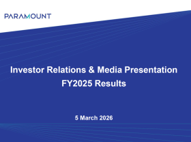 Financial Year 2025 Results