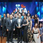 Paramount staff with MDA Award