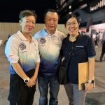 Ooi Hun Peng, Ooi Ee Sze and Ann Teoh at Penang Fellowship Ride Bridge to Bridge 2023