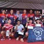 Mr Ooi with the winners at Bukit Banyan Run
