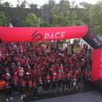 Runners at the flag off Bukit Banyan Run