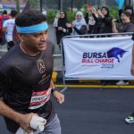 Paramount's team member Prasanth running for Bursa Bull Charge