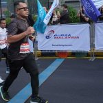 Paramount's team member Ikhwan running for Bursa Bull Charge