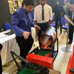 UOW students presenting their project